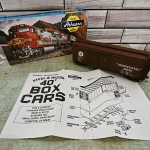 Athearn HO Scale Pennsylvania Railroad #66915 40ft Boxcar PRR Double Door